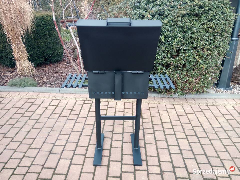 Grill ogrodowy blacha 4 mm 2 standardowe tacki wielkopolskie