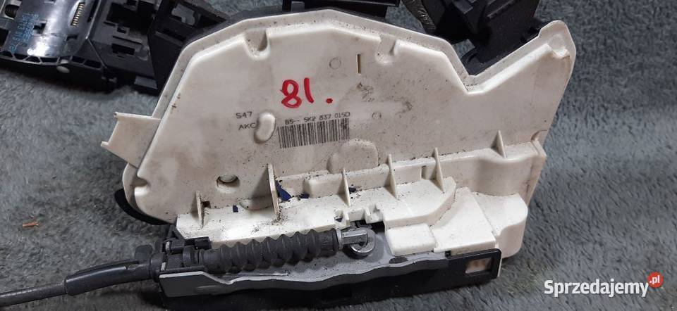 Mechanizm zamka zamek drzwi z mocowaniem klamki Włoszczowa