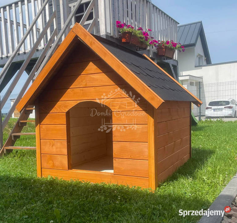 Buda psa Rozmiar L Pinia Dach dwuspadowy ID830 Płock