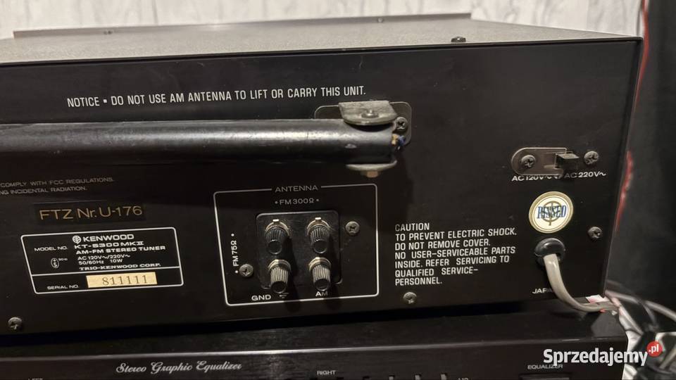 Tuner Vintage Kenwood KT5300 MK2 podkarpackie Jasło