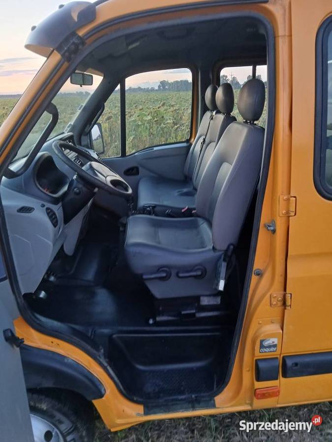 RENAULT mascott blokada mostu brygadówka kiper Renault