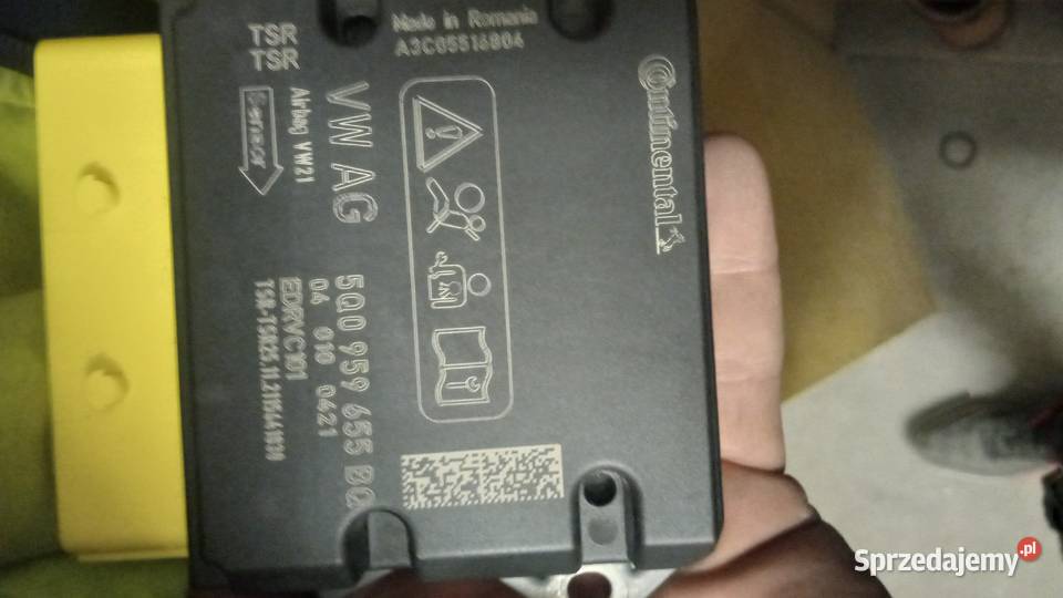 MODUŁ SENSOR AIRBAG VOLKSWAGEN 5Q0959655BQ Audi Szembruk