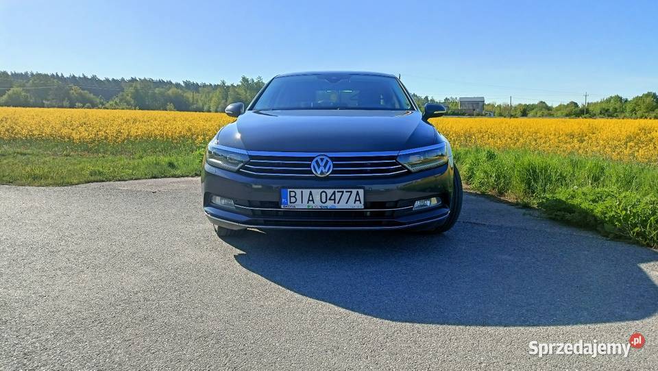 Volkswagen Passat B8 HIGHLINE Salon bezwypadkowy Białystok sprzedam