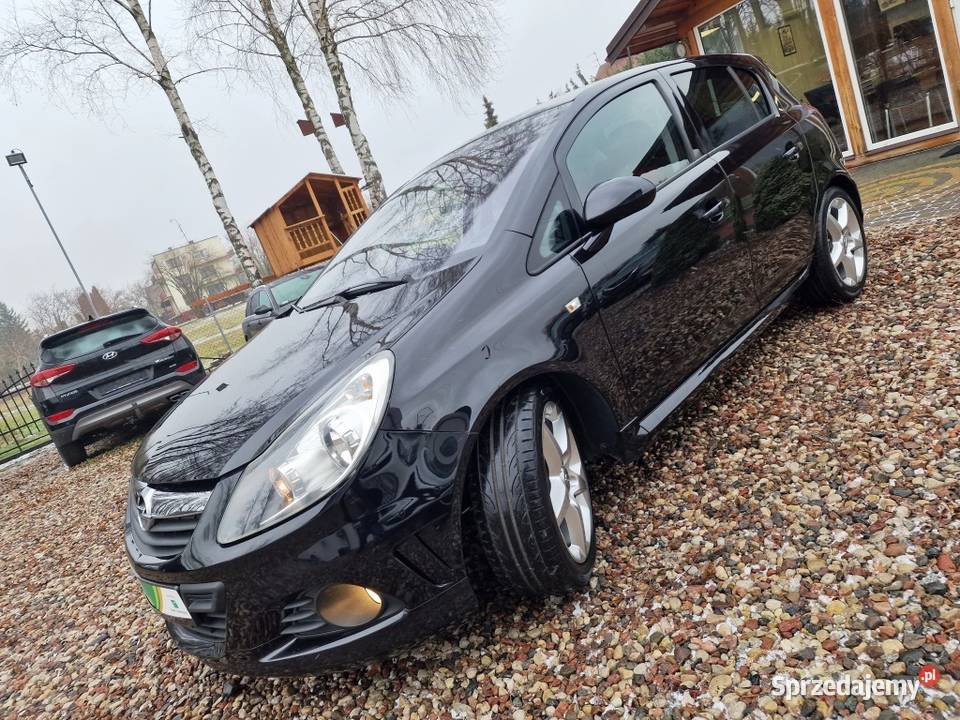 OPEL CORSA D GSI 16 TURBO BOGATE WYPOSAŻENIE Białystok