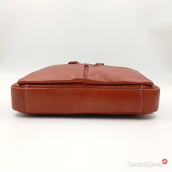 Torba teczka skórzana na ramie Bullcaptain Zawiercie