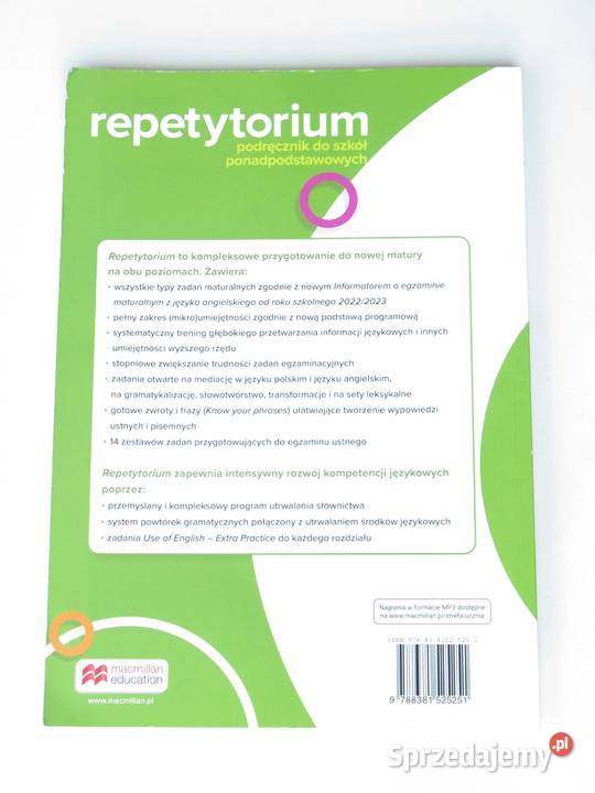 Repetytorium podręcznik do szkół sprzedam