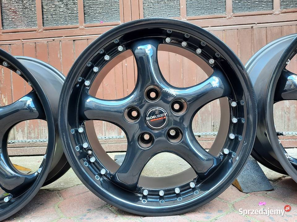 Alufelgi Borbet 5x120 17 8J ET 35 BMWVW T5 Nowe lubelskie Biała Podlaska