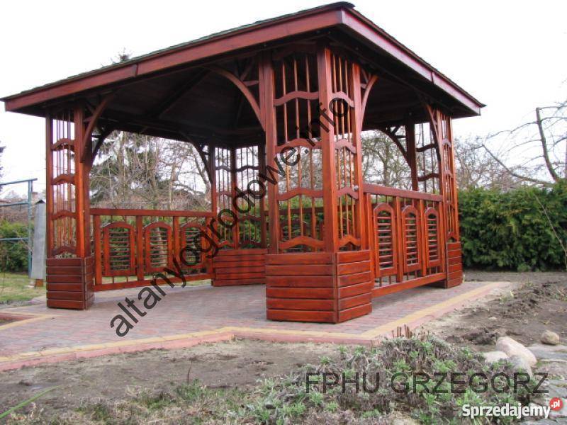Altana Altany Ogrodowe Altanka Altany Drewniane Wąchock