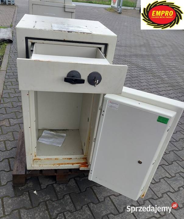 Sejf szafa pancerna szuflada wrzutowa Środa Wielkopolska