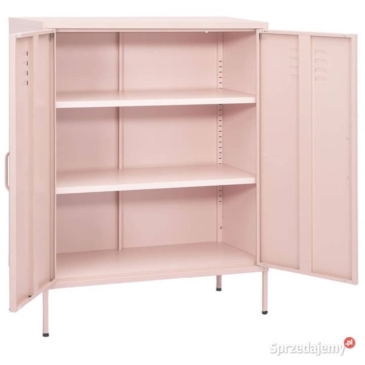 Szafka różowa 80x35x1015 stalowa WM336166 mazowieckie Warszawa