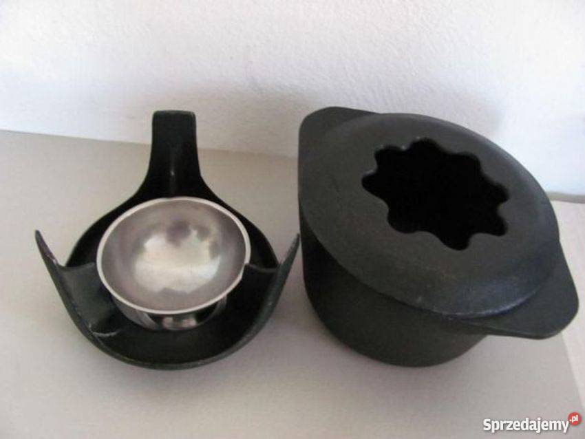 Żeliwny zestaw do fondue lubelskie