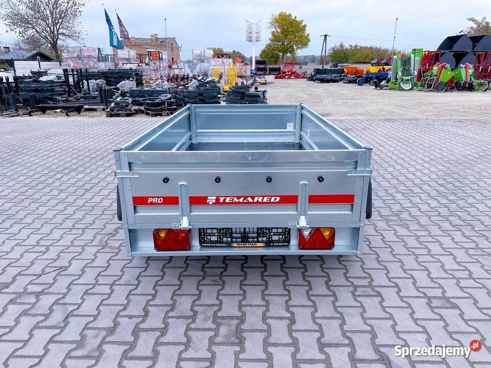 TEMARED PRO 23122 dwuosiowa przyczepka towarowa podkarpackie