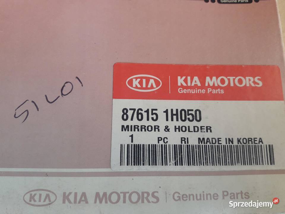 WKŁAD LUSTERKA LEWEGO KIA CEED 20092012 87615 osobowe