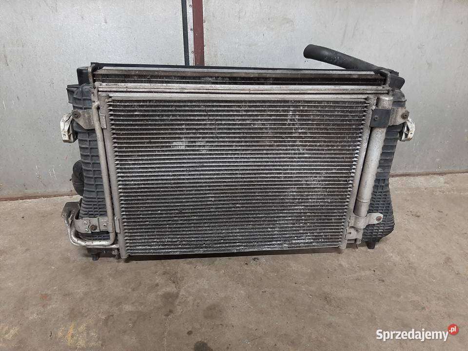 KOMPLET CHLODNIC VW GOLF VI AUDI A3 8P0 20 16 TD chłodnice dolnośląskie
