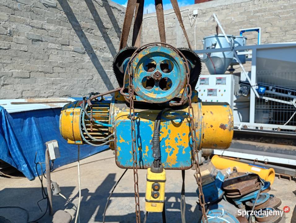 suwnica wciągarka balkancar wózek jezdny Jastrząb