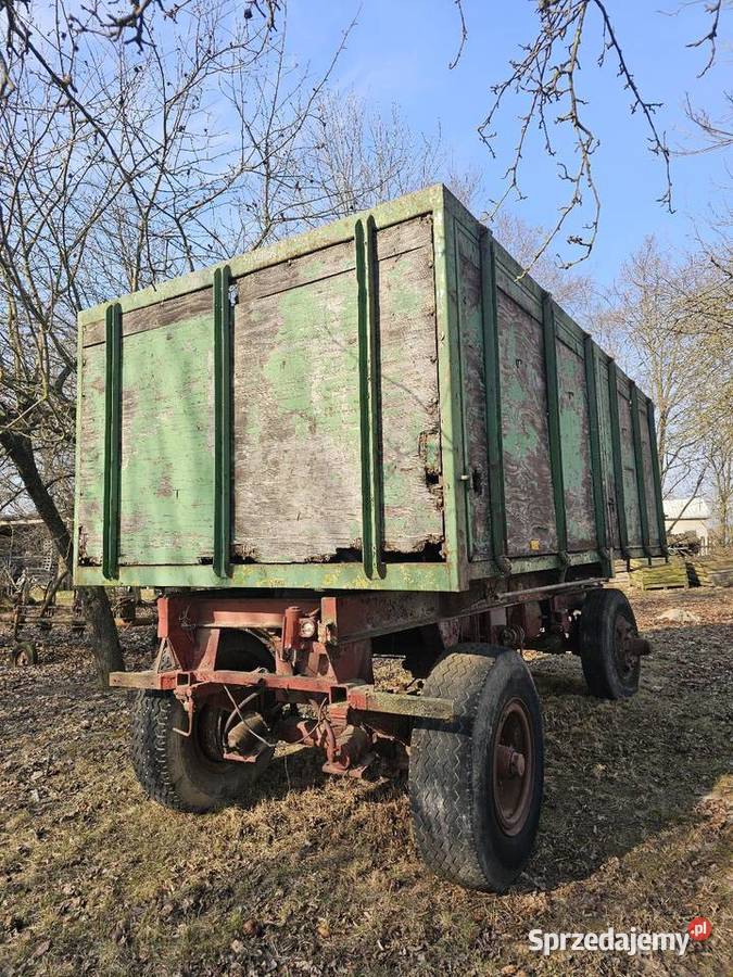 Przyczepa wywrotka z Niemiec zdrowa rama solidna 15000kg