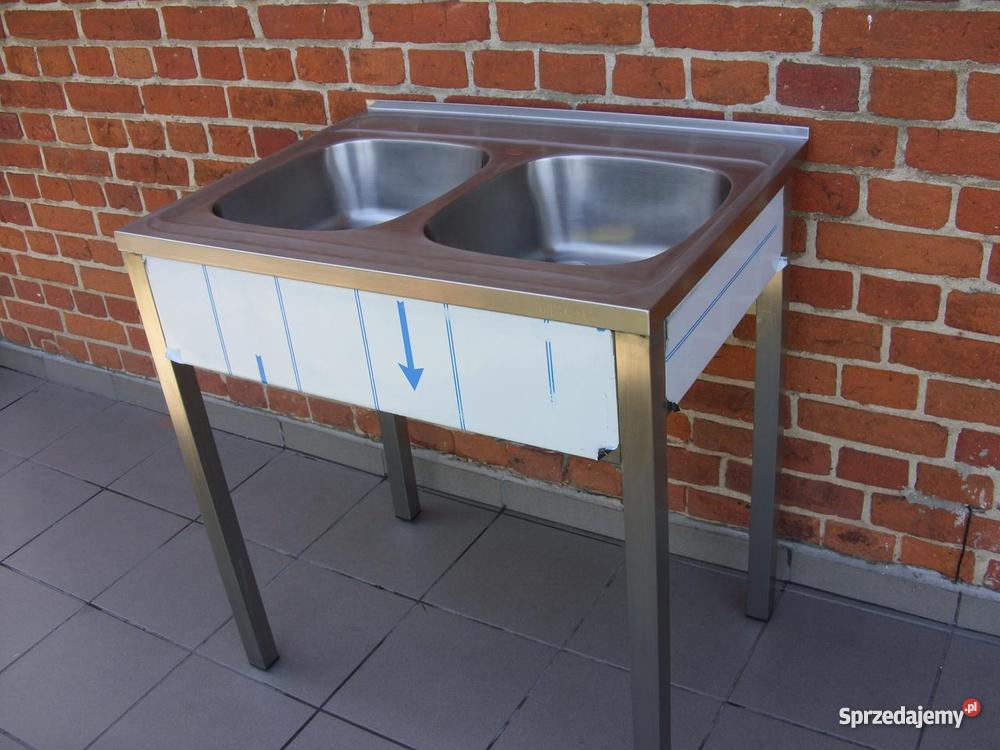 Zlewozmywak Gastronomiczny nierdzewny 80X50X85 w Toruń