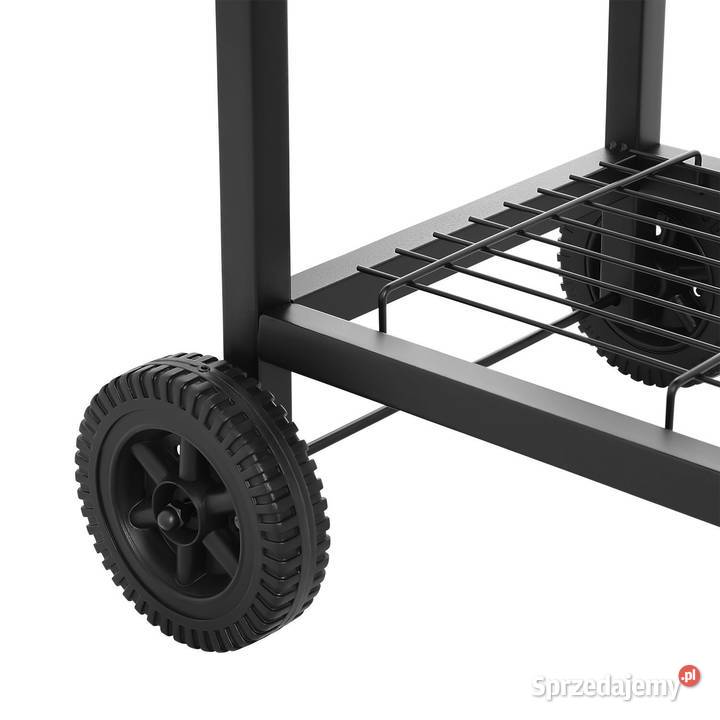 Duży zamykany grill węglowy ogrodowy na kółkach Poznań sprzedam
