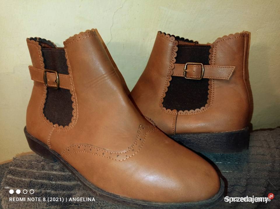 Sztyblety Boot Collection Girls karmelowe Łódź sprzedam