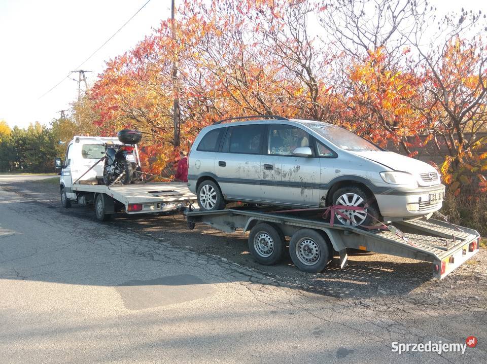 Opel Zafira srebrna maska CZESCi Rok produkcji 2000