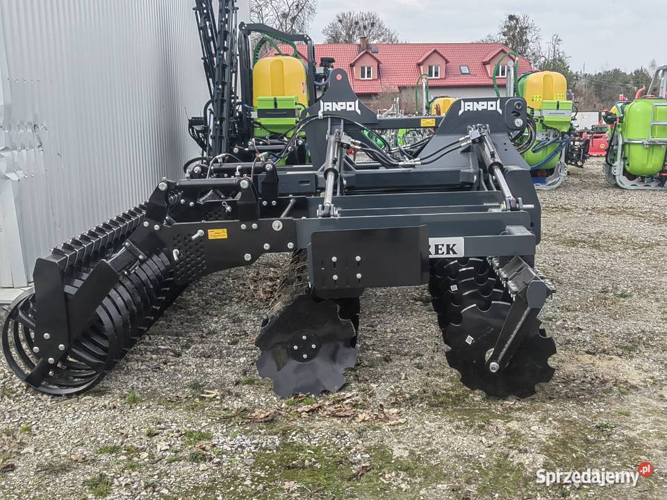 Brona talerzowa JANPOL BTH 4m hydraulicznie nieuszkodzony lubelskie Żółkiewka-Osada