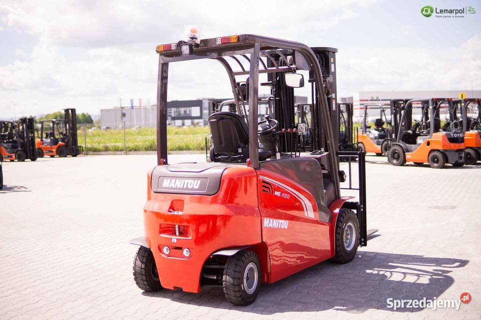 Elektryczny wózek widłowy Manitou ME 430 80V Zator sprzedam