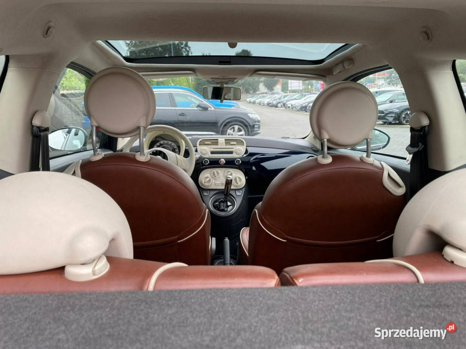 Fiat 500 klima AUTOMAT skóra el szyby lusterka Żory