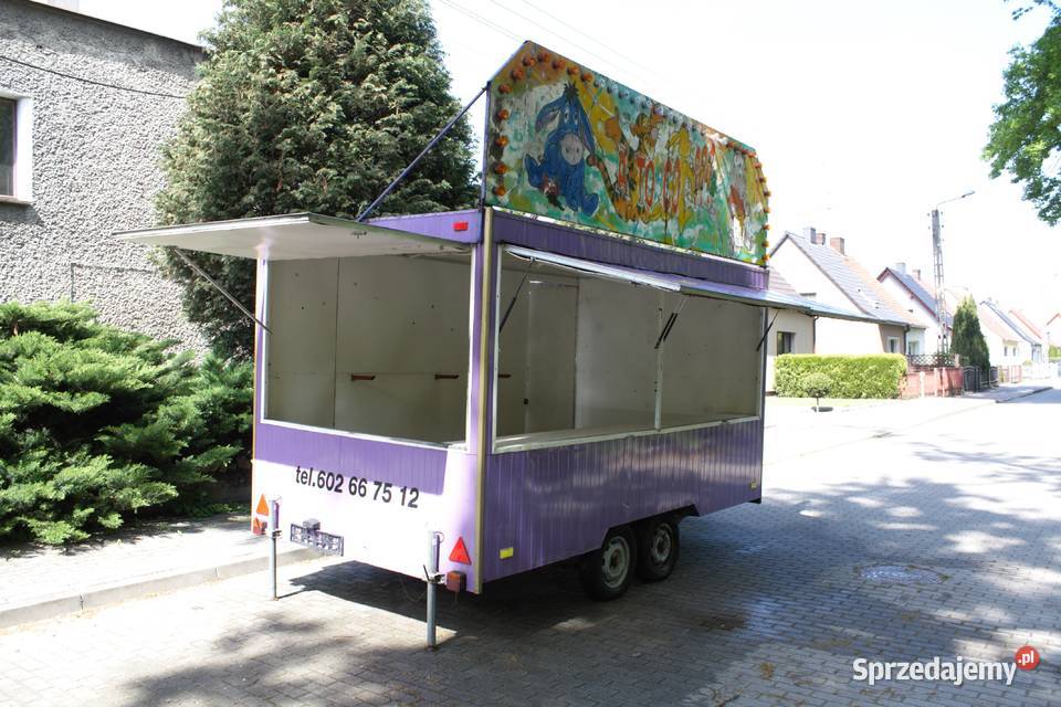 Przyczepa Wesołe Miasteczko Kiosk Gastronomia Kędzierzyn-Koźle