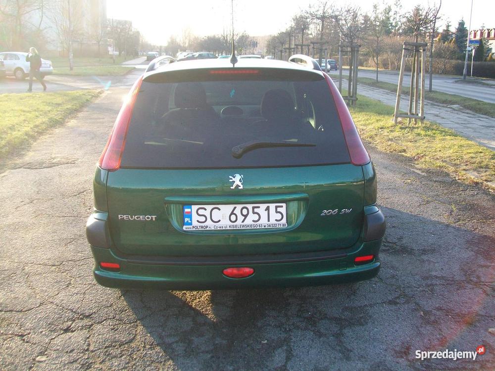 PEUGEOT 206 SW KOMBI radio / CD Częstochowa