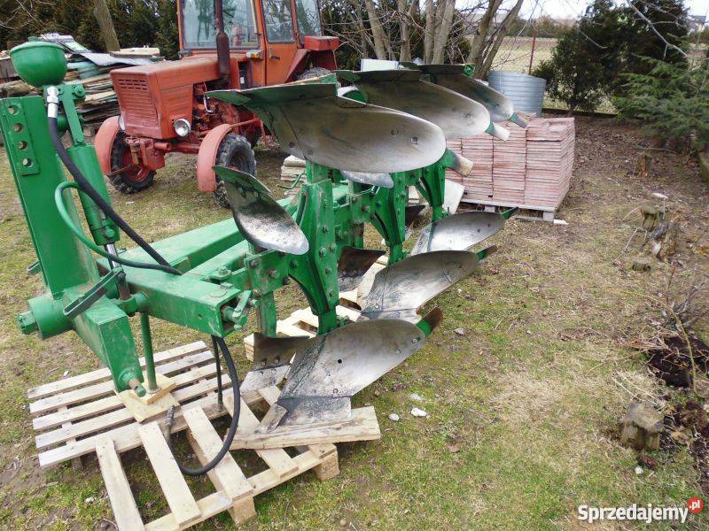 Pług obrotowy 3 skibowy MULLER masywny transport