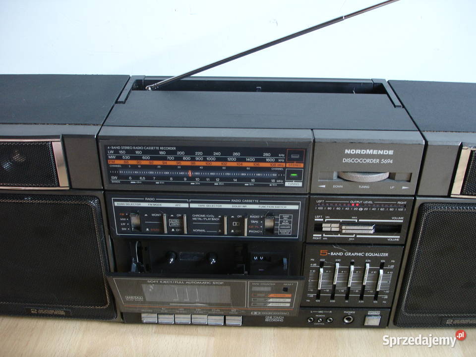 Radiomagnetofon NORDMENDE 5694 Zielona Góra