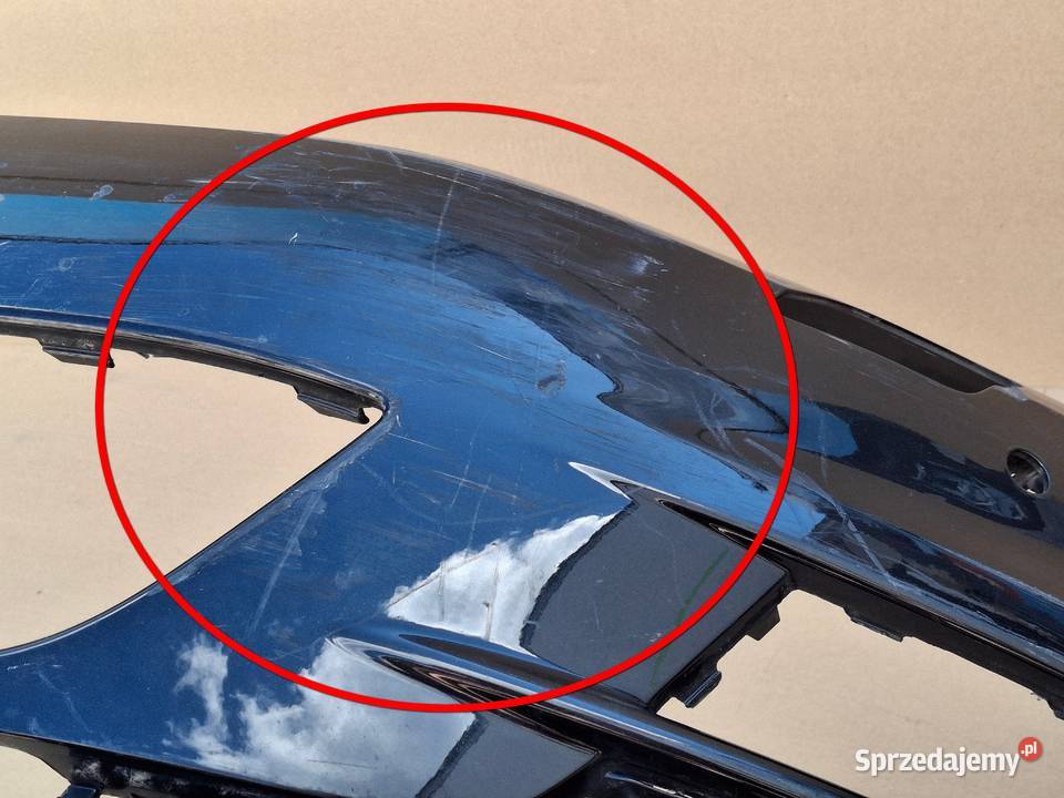 VW GOLF VII 7 ZDERZAK PRZÓD PRZEDNI PDC SPRYSKI Bieleń