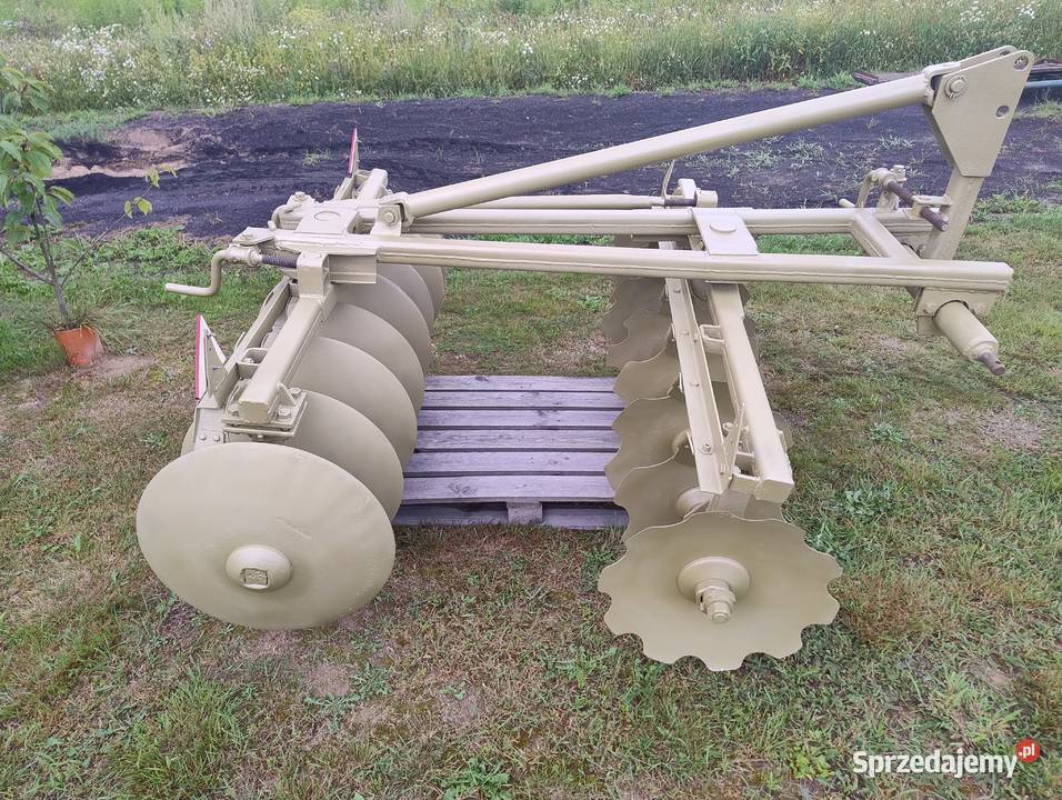 Brona talerzowa 2x8 łódzkie