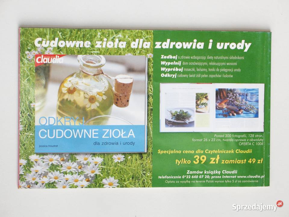 170 najlepszych przepisów z Claudii Praca Rok wydania 2003 sprzedam