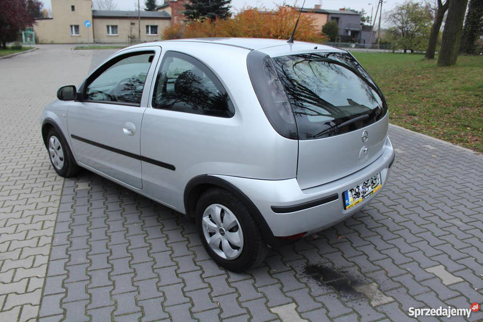Opel Corsa C LIFT 12BENZ 6L100 klimatyzacja Poznań