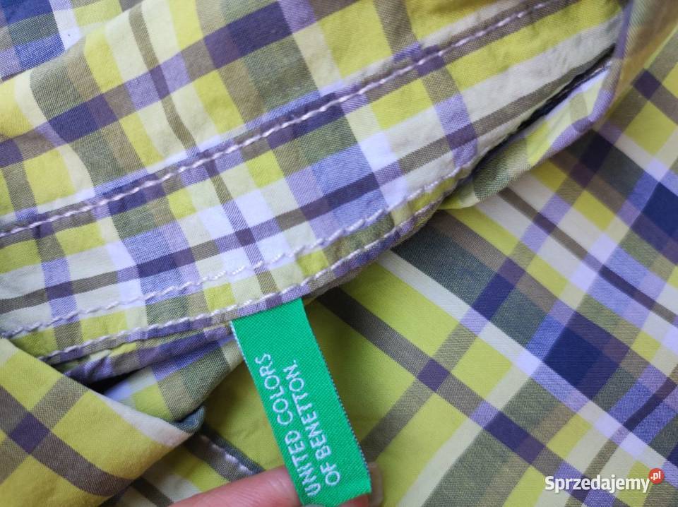 koszula zapinana z długim rękawem marki Benetton