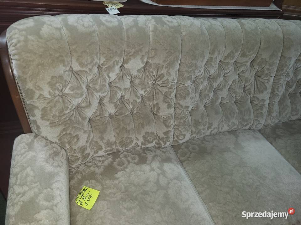 ładna sofa stylowa 3 osobowa Sypniewo