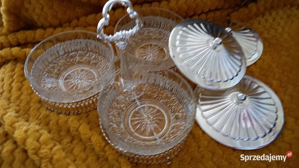 Paterakabaret kryształ srebrzony Warszawa