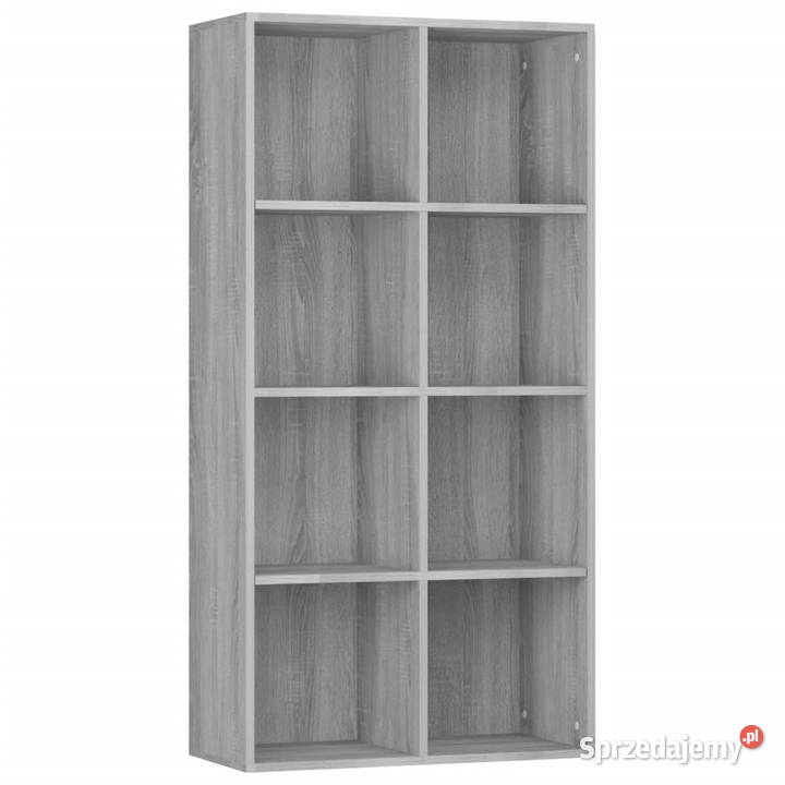 Regał na książki szary dąb sonoma 66x30x130 Regały mazowieckie Warszawa