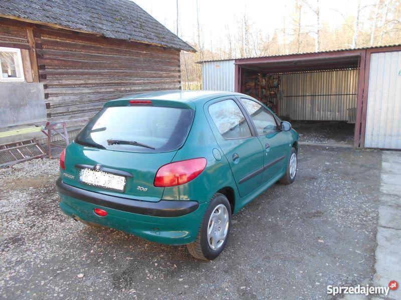Peugeot 206 14 benzyna 1999 Szynwałd
