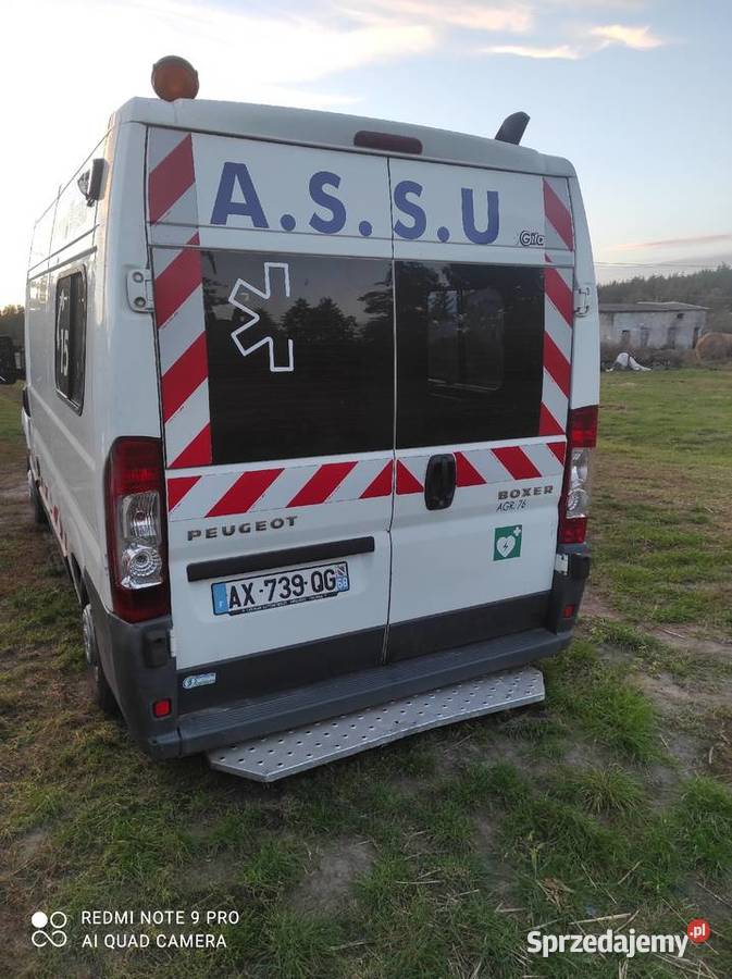 Peugeot boxer karetka ambulanse 22D Inowrocław