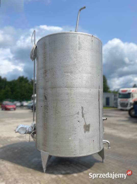 Zbiornik kwasoodporny 8000 L Zbiornik pionowy ze Zbiorniki Oświęcim sprzedam