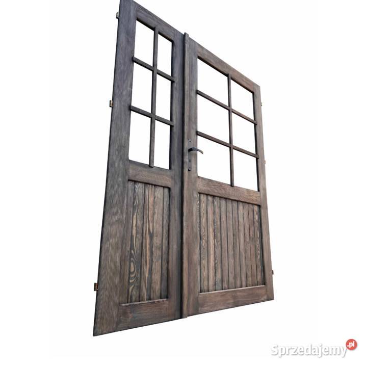 DREWNIANE DRZWI TARASOWE 160200 ZEWNĘTRZNE Rzeszów