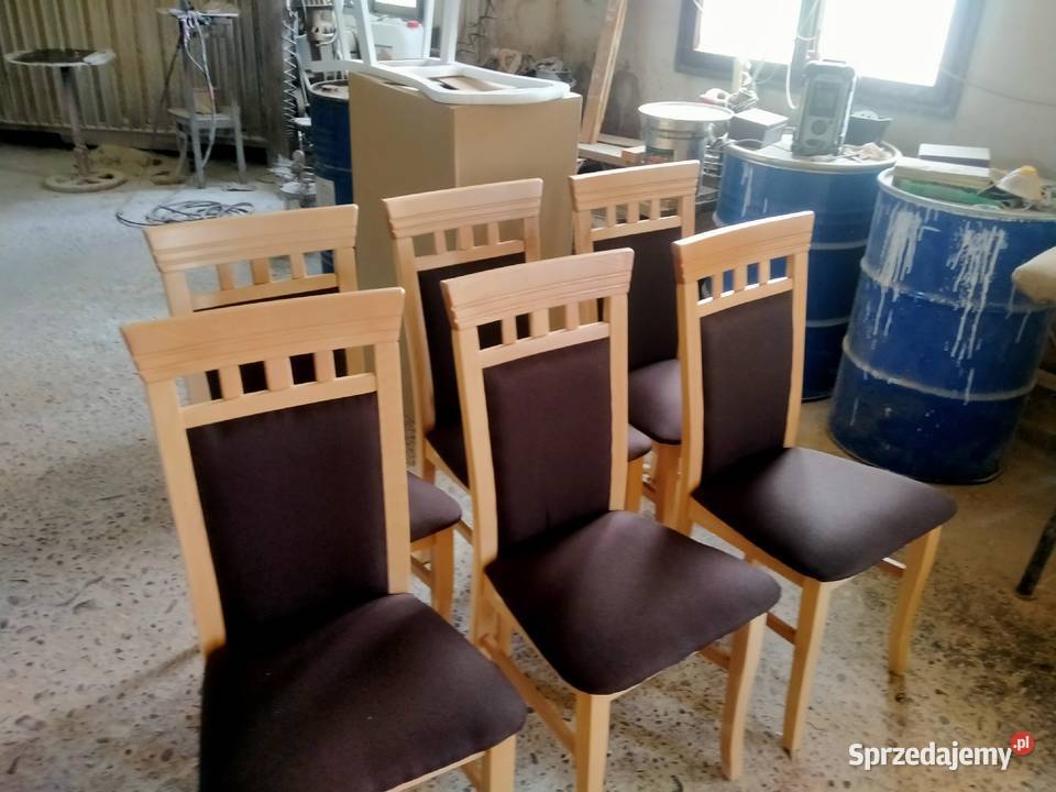 Nowoczesne krzesła bukowe Busko-Zdrój
