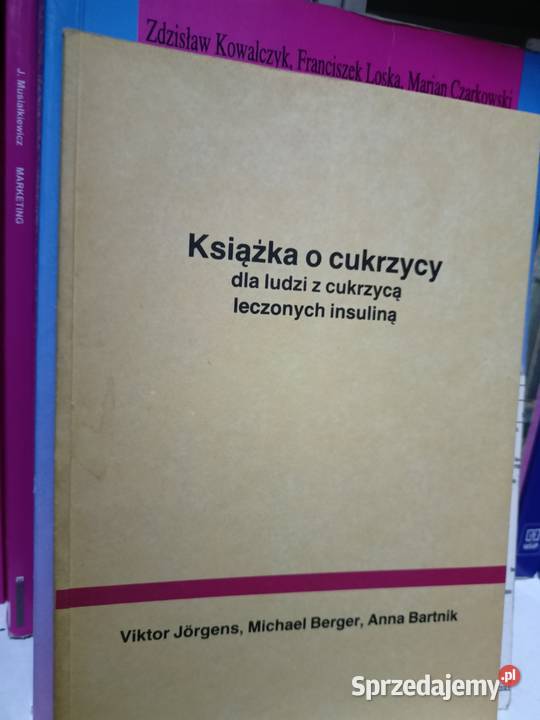 Książka o cukrzycy ludzi z cukrzycą podręczniki Warszawa