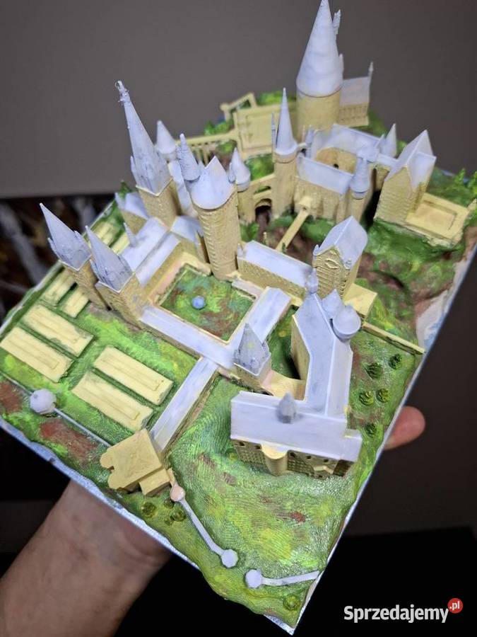 Zamek Hogwart Harry Potter makieta 3D Elementy makiet małopolskie Kraków sprzedam