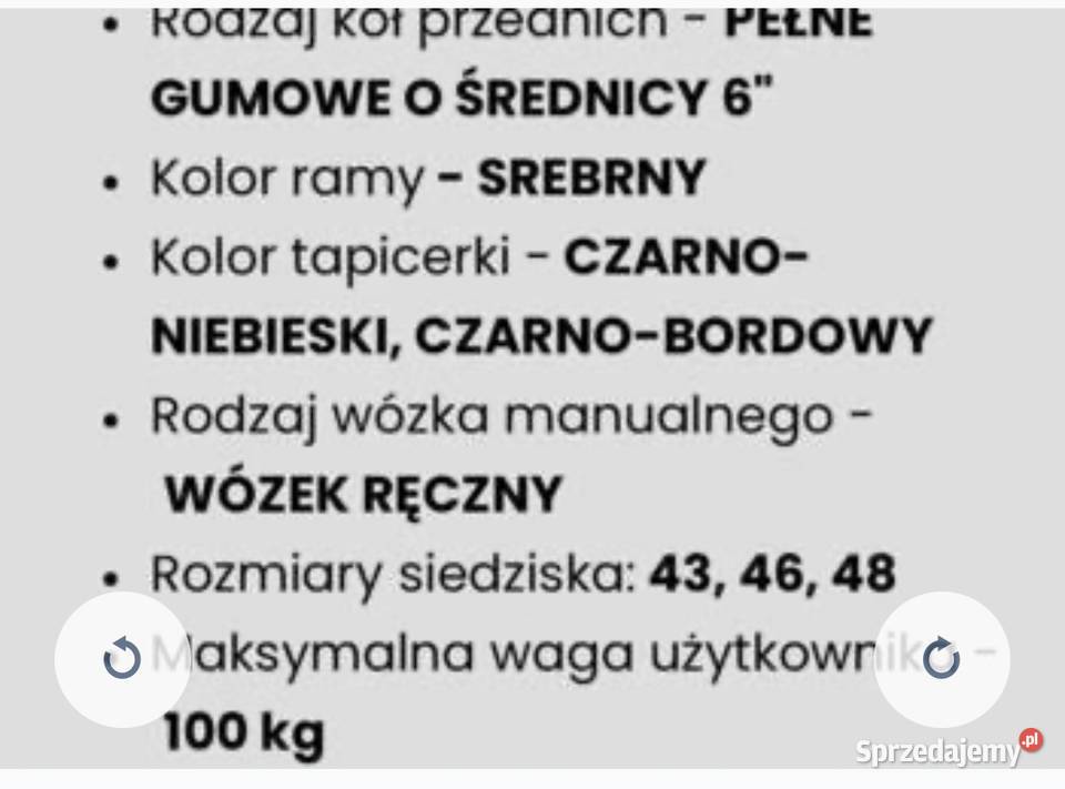 Wózek inwalidzki nowy Dobrodzień