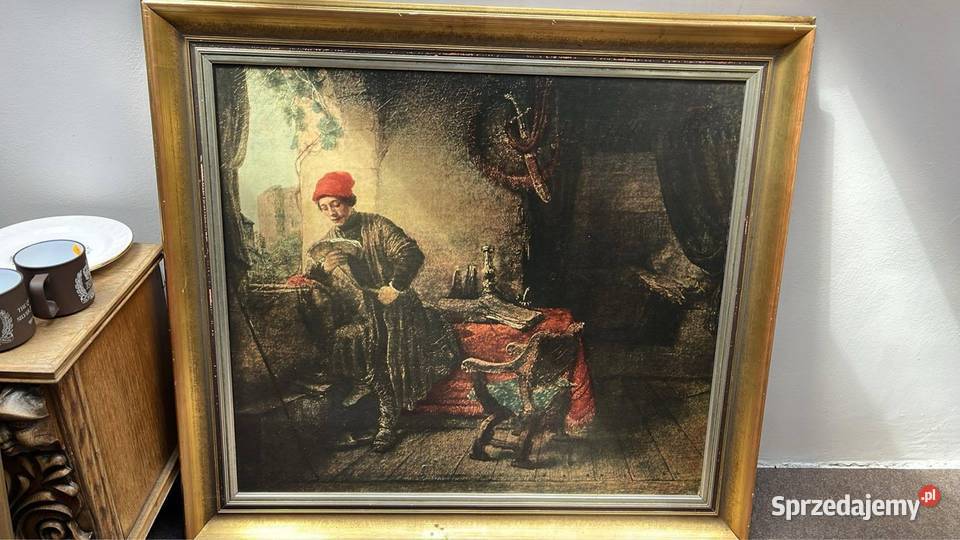 Rembrandt Tytuł obrazu Student Obraz Reprodukcja Gdańsk