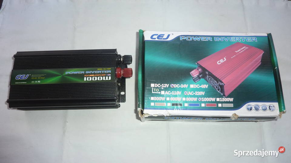 Przetwornica napięcia CEJ1000P z 24 Volt na 230