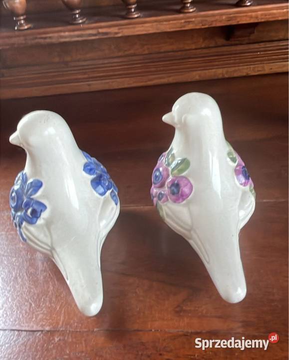 Ceramiczna figurka ptaka projekt szwedzka pomorskie Gdańsk
